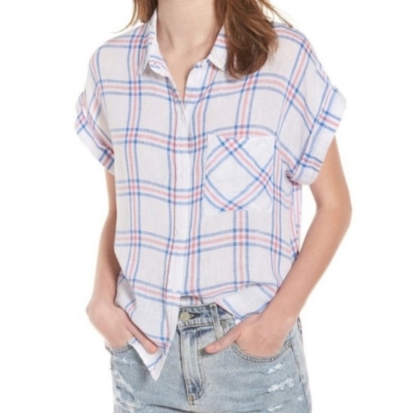 Rails Whitney Plaid Shirt size M - Picture 1 of 8